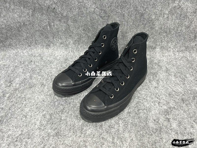 [In-Stock Items Available for Immediate Purchase] Converse Black Warrior Classic High-Top Canvas 1970S 168928