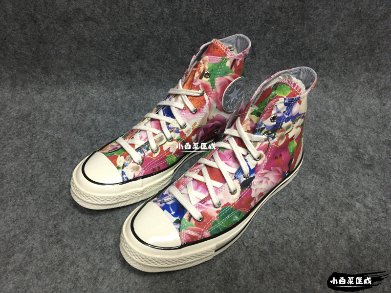 【In-Stock Items from the Store】Converse Peony Print Canvas High-Top 1970S Triple Star Logo 170516 【In-Stock Items from the Store】Converse Peony Print Canvas High-Top 1970S Triple Star Logo 170516