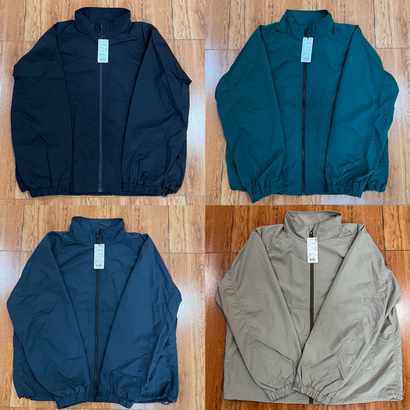 【Hong Kong Shop】486167 Windproof Stand Collar Jacket for Men and Women, Waterproof Casual Autumn Outdoor Top