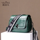 Небольшая сумка, сумка через плечо, сумка для телефона, в корейском стиле, из натуральной кожи, в западном стиле