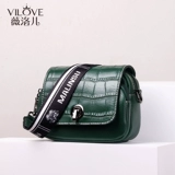 Небольшая сумка, сумка через плечо, сумка для телефона, в корейском стиле, из натуральной кожи, в западном стиле