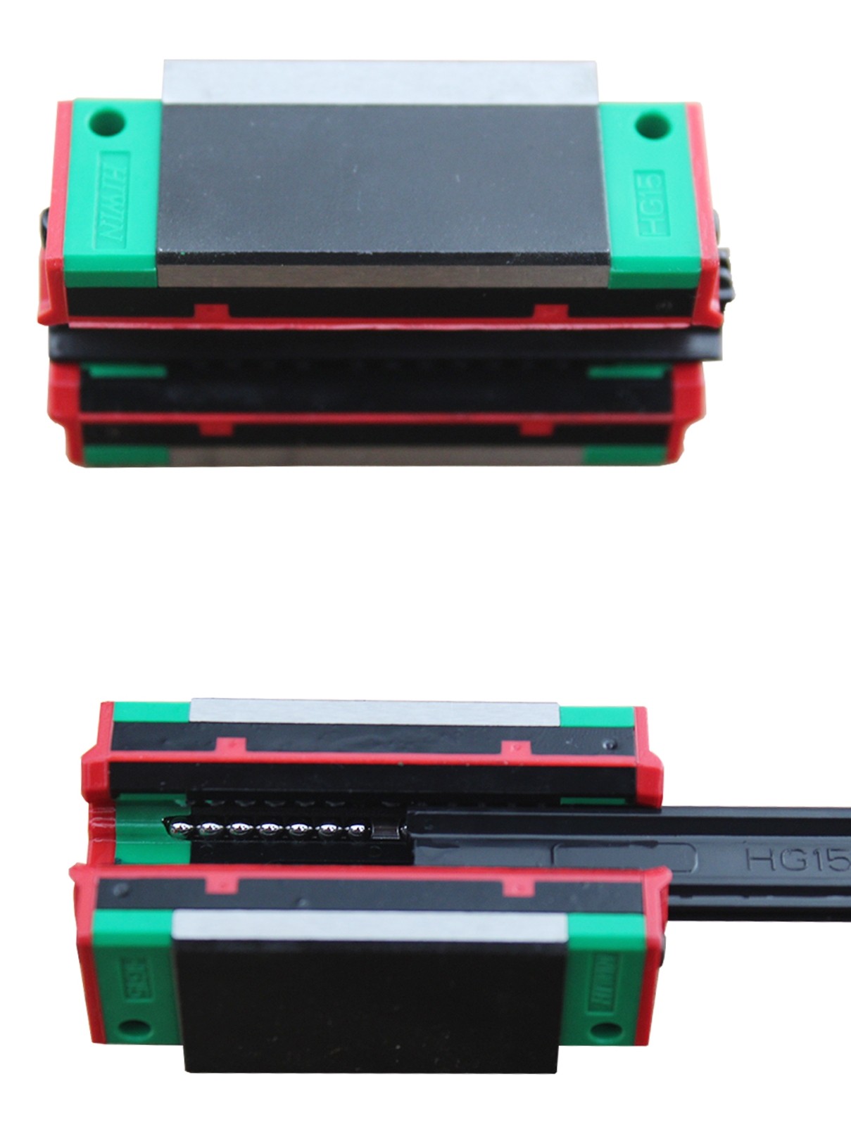 Taiwan silver HIWIN linear slider linear bearing HG15 HG20 HG25 HG30