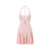 Корейский розовый короткий стиль (шоппинг/путешествие) место