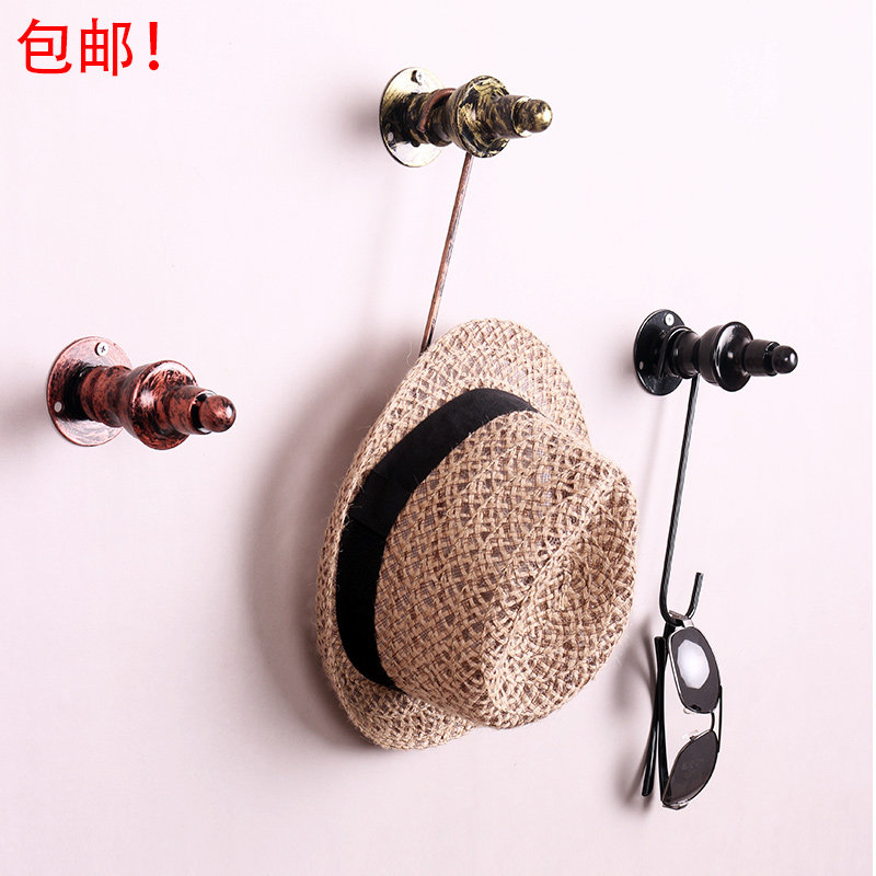 Eurostyle Upper Wall Dot hanging clothing Shop Hanging Clothes Hangers Wall Wall-mounted Hanger Rack Retro is hanging a single hook