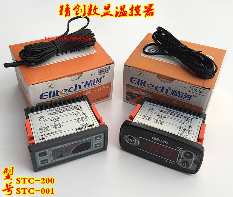 Jingchuang Refrigerator Freezer Digital Digital Display Thermostat Stc-001 Cold Storage Temperature Controller Thermostat Stc-200