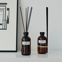 PUEBCO Japan imported simple style brown glass bottle fireless aroma rattan aroma indoor expansion