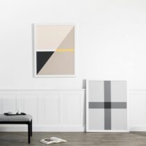 (30% off)Louise Gray USA imported screen printing geometric decorative painting core