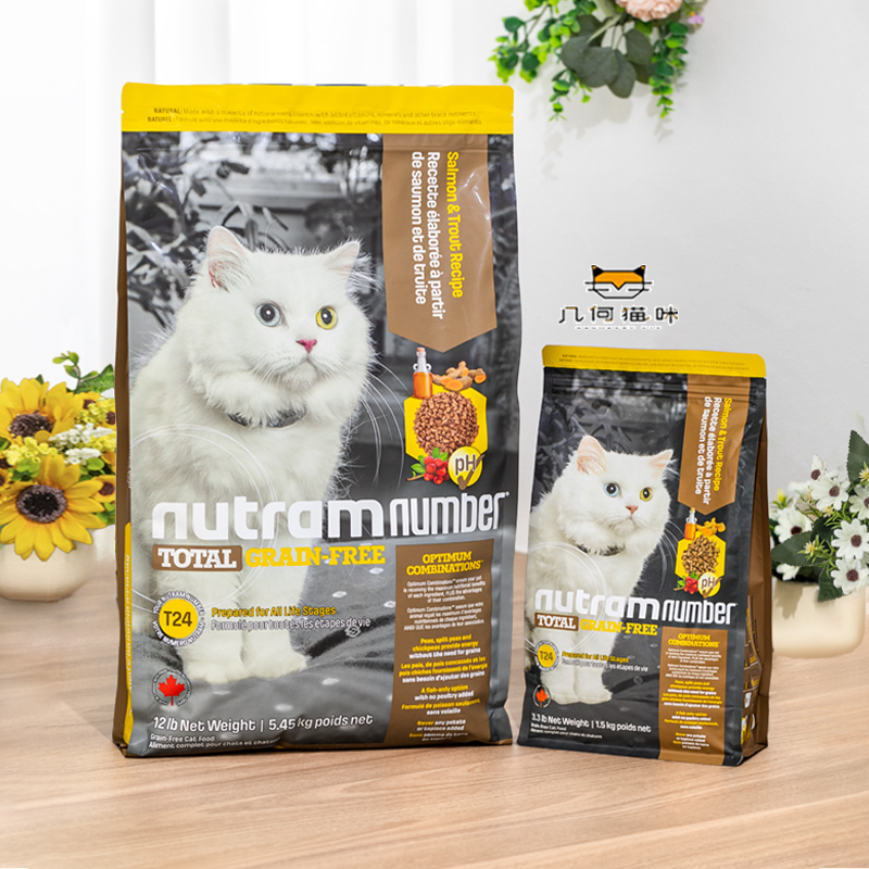 Canada Newton grain-free cat food bone to trout salmon chicken turkey formula whole cat food 12 lbs