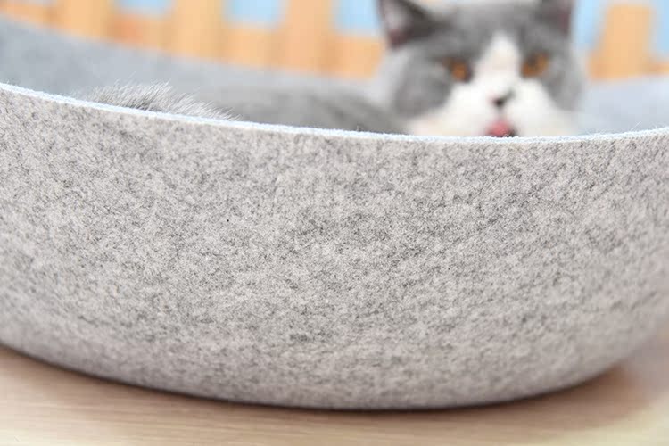 Mùa xuân và mùa hè Trại nuôi mèo mèo cưng tổ rửa mèo nhà mèo Four Seasons cung cấp nhà ngủ mèo mèo chăn rác chảo - Cat / Dog hàng ngày Neccessities 	hộp đựng đồ ăn cho chó