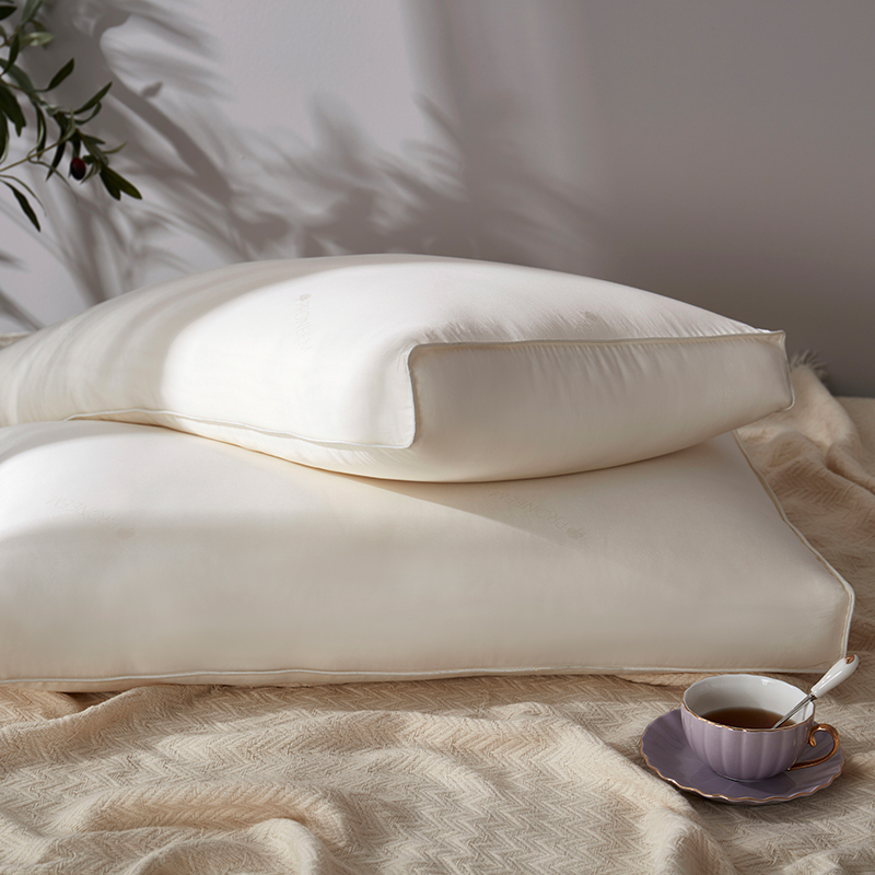 Natural soybean protein pillow core ultra-soft pillow for adult cervical vertebrae single-person sleeping neck pillow