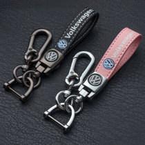 Volkswagen keychain pendant Suiteng Bora key chain Maiteng Lingdu anti-lost number card Tiguan l Lavida hand rope