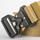Cobra belt men's army fans training tactical belt snake buckle waist seal tooling belt outdoor sports belt