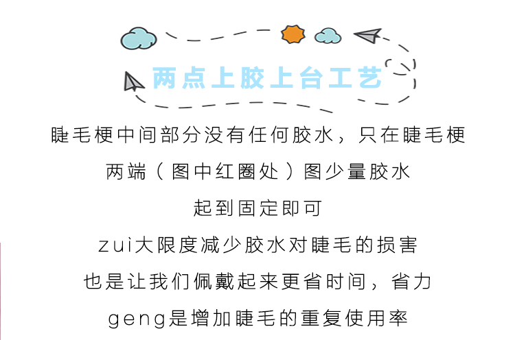 Lông mi giả cao cấp mềm mại tự nhiên dày mô phỏng thực tế giai đoạn lưới gương đỏ sắc nét S108 - Lông mi giả mi giả dưới