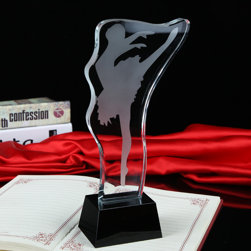 Yuxin YUXIN crystal custom trophy lettering corporate prizes souvenirs spot basic series dance B