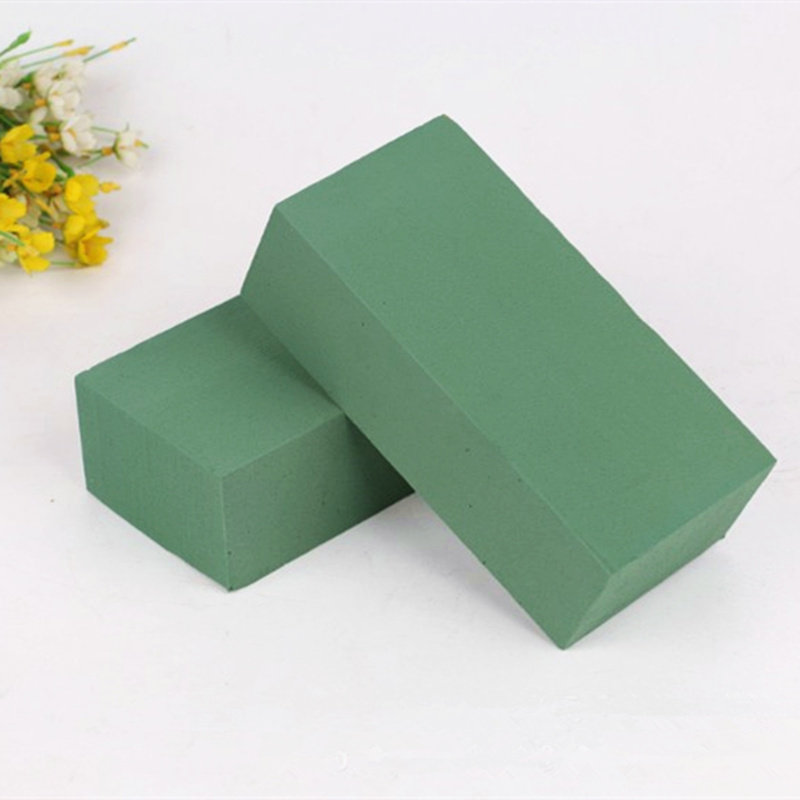 Flower mud flower arrangement dry flower mud absorbent sponge free postage handmade rose material bag as bottom making diy