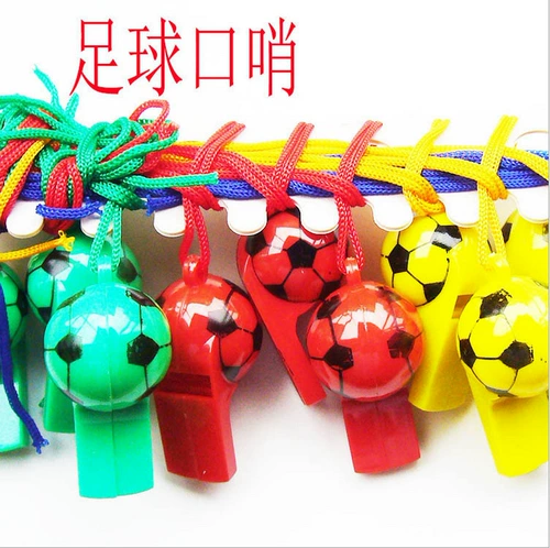 Мультяшный пластиковый свисток, футбольная игрушка, ностальгия