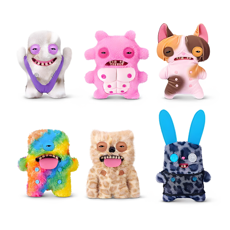 Fuggler Official Genuine Teething Monster Bobo Monster Series Plush Doll Ugly-Cute Funny Trendy Toy Figure Fuggler Official Genuine Teething Monster Bobo Monster Series Plush Doll Ugly-Cute Funny Trendy Toy Figure