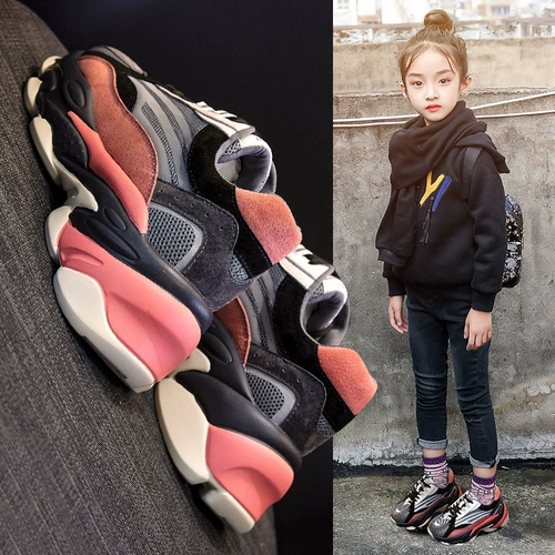 Универсальная детская модная демисезонная спортивная обувь, 2020 года, городской стиль, подходит для подростков, популярно в интернете