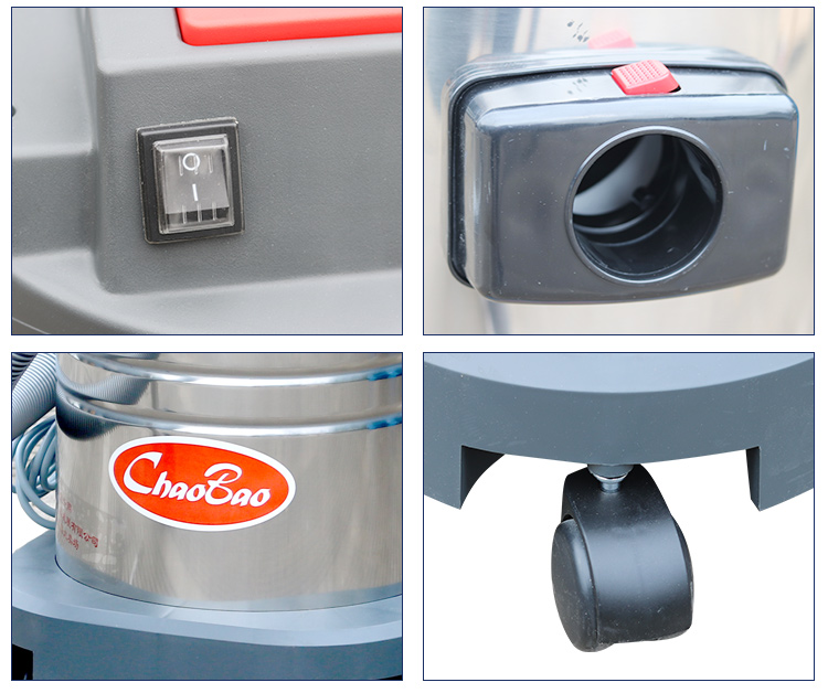 Máy hút bụi Chaobao CB30 máy hút nước gia đình văn phòng rửa xe khách sạn máy hút bụi nhỏ ướt và khô 30L - Máy hút bụi robot ecovacs deebot