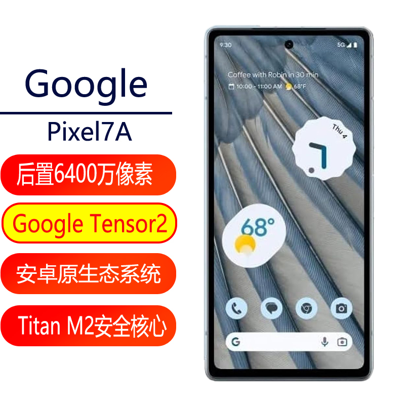 Google Pixel 7A Smartphone Pixel7 Google Android Native System with Three Network Connections Google Pixel 7A Smartphone Pixel7 Google Android Native System with Three Network Connections