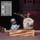 Mini đá Zen sáng tạo đá thủy canh nhỏ hoa chèn bình gốm trang trí bàn hoa văn phòng máy tính để bàn Trung Quốc - Trang trí nội thất