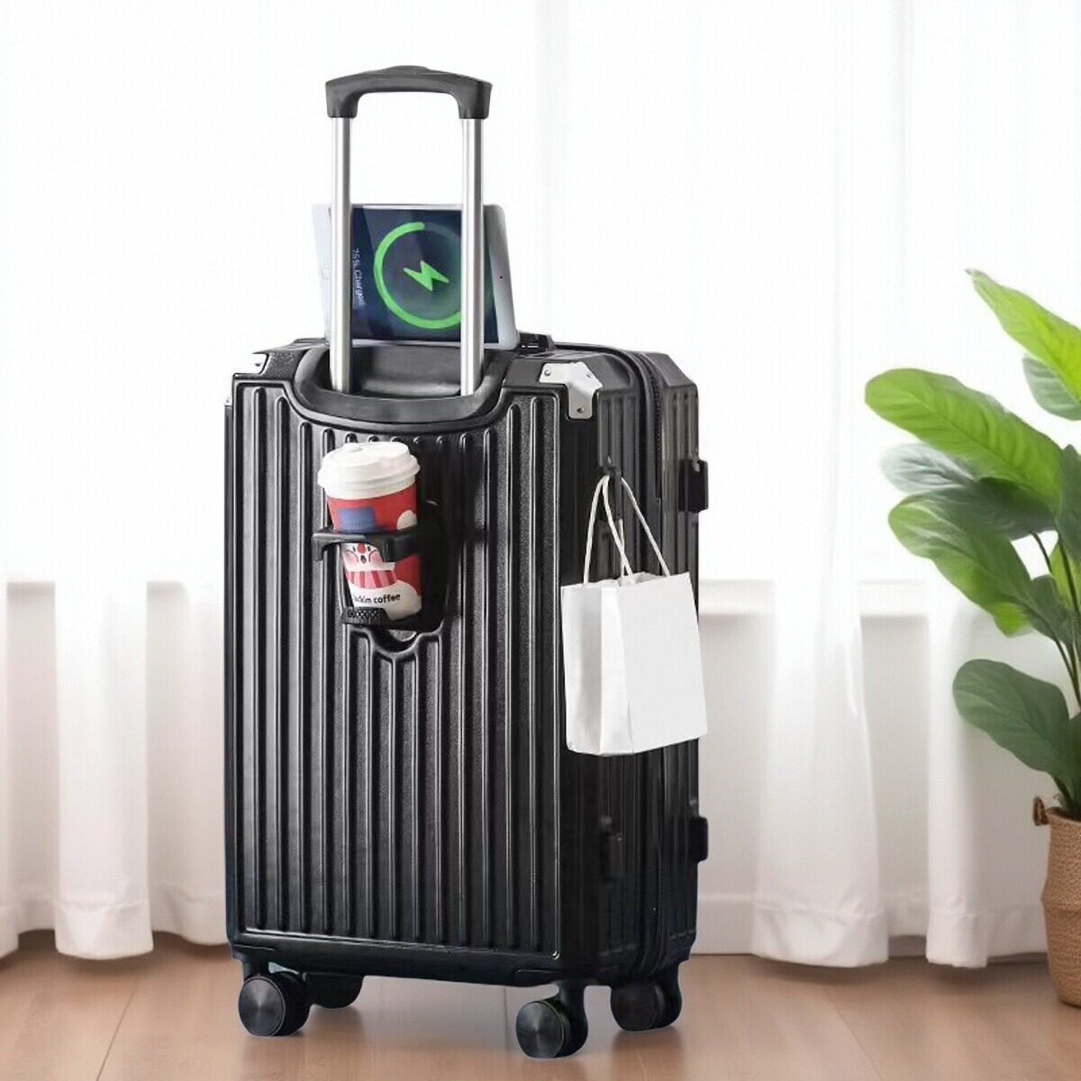 Multifunctional Suitcase for Women 2025 New Model Trolley Case Boarding 20-Inch 24 Large Capacity 28 Travel Password Leather Suitcase