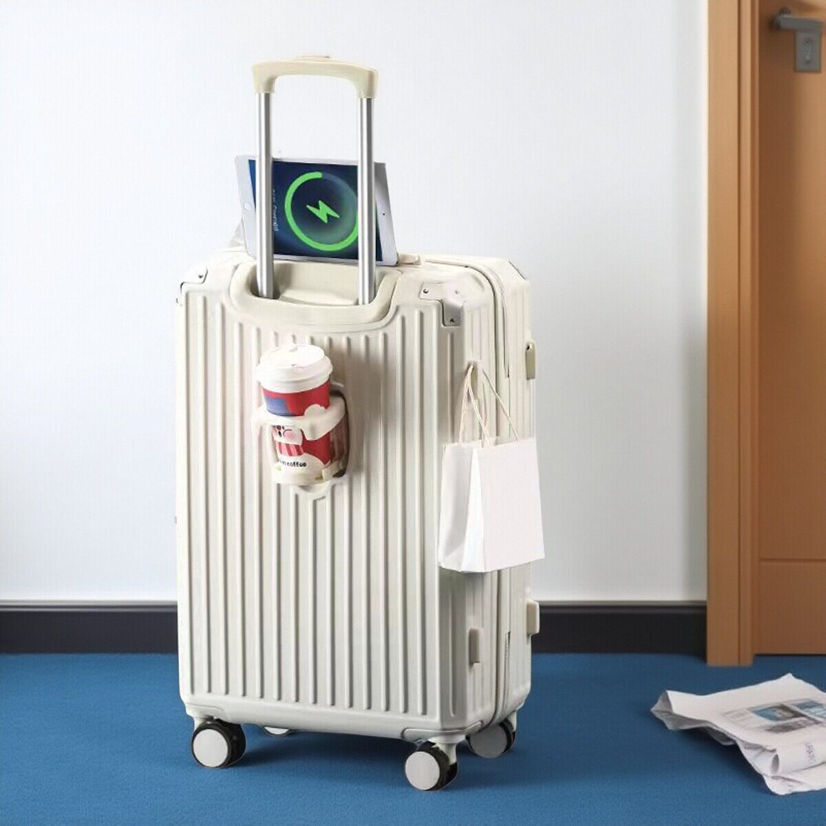 Multifunctional Suitcase for Women 2025 New Model Trolley Case Boarding 20-Inch 24 Large Capacity 28 Travel Password Leather Suitcase