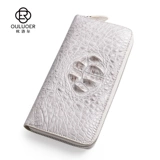 欧洛尔 Бумажник, сумка через плечо, модный длинный кошелек с молнией, вместительная и большая маленькая сумка клатч, Таиланд, из натуральной кожи