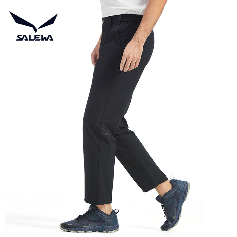 salewa outdoor windproof trousers men's spring and summer waterproof stretch light casual sports pants