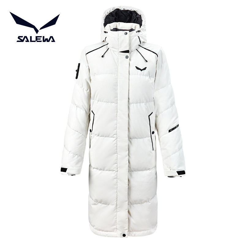 salewa outdoor sports cotton clothing women's autumn and winter new warm windproof wear-resistant long version down jacket