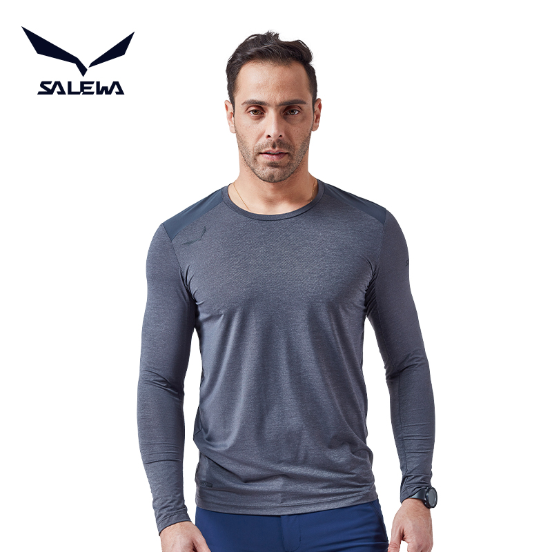 Salewa 沙乐华 户外速干 男式圆领长袖T恤 天猫优惠券折后¥109包邮(¥139-30)2色可选 Salewa 沙乐华 户外速干 男式圆领长袖T恤 天猫优惠券折后¥109包邮(¥139-30)2色可选