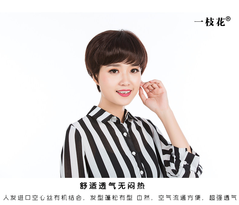 Perruque cheveux raides Court - Ref 2609943 Image 25