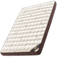 Pure natural S-shaped fine jute mattress hard cushion children's spine protection coconut palm latex custom folding tatami mat