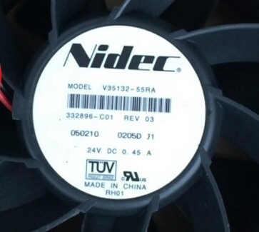 New original NIDEC V35132-55RA Inverter Fan 8038 8CM 24V 0 45A