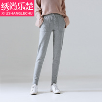 Pants children loose with slim 100 lap fall 2022 new Korean version sports pants with damp trousers casual Harun pants