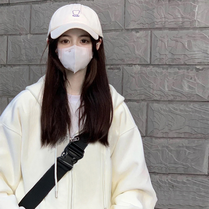 Milky White Sweatshirt for Women 2026 New Popular Style Spring, Autumn and Winter Hooded Cardigan with Fleece Early Spring Coat