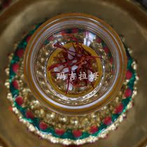 Shakyamuni Buddha G Relic with Tibetan Stupa Saffron