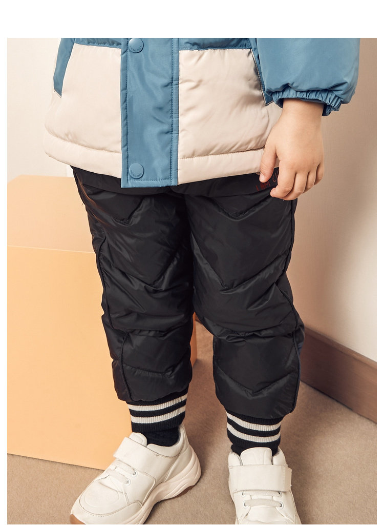 Clearance Bambala Bala Boys' Down Pants Children's Warm Pants Winter New 2022 Boys' Down Pants