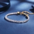 Swarovski yếu tố pha lê vòng đeo tay đồ trang sức tốt đơn giản vòng tay đồ trang sức vòng tay nữ quà tặng flash - Vòng đeo tay Cuff vòng tay gỗ sưa Vòng đeo tay Cuff