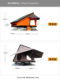 Aluminum Alloy Triangular Car Roof Tent Ultra-Thin Hard Shell Solar Panel Suv Fully Automatic Outdoor Self-Driving Tour