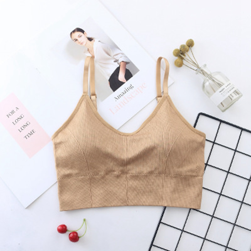 thể thao sling Sexy Lingerie womens steelless tung thu thập nhỏ ngực chống sốc chạy yoga rập khuôn vest áo ngực tập thể dục