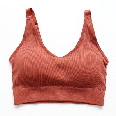 đồ lót thể thao womens vest kiểu chống sốc ngủ nhà chống võng không ngủ ràng buộc áo ngực mở rộng chống bên ngoài mỏng thoải mái.