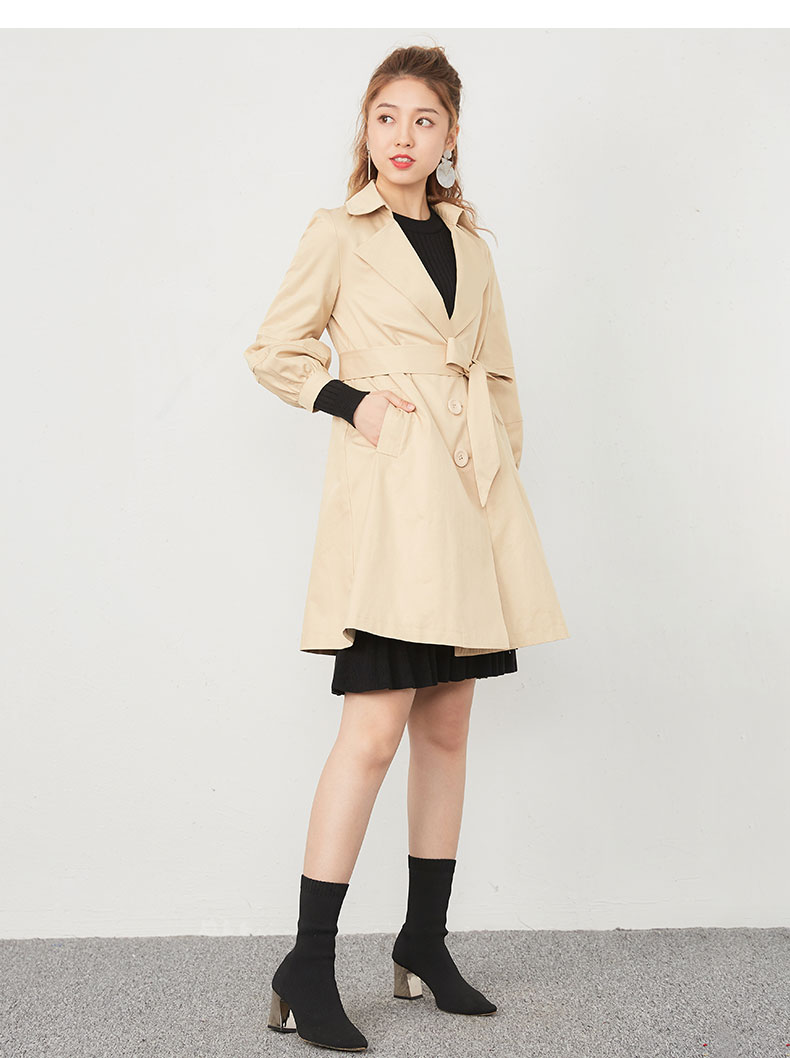 Trench pour femme IEF    en Coton - Ref 3227200 Image 20
