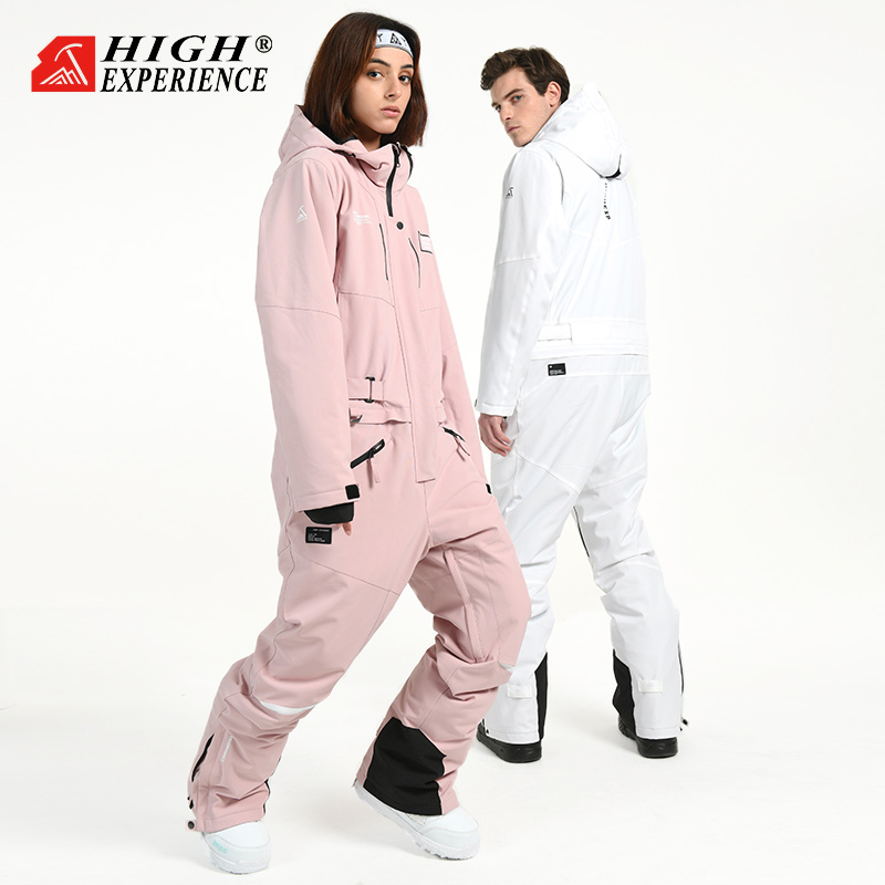 Supreme 21 new snowboard one-piece ski suits for men and women waterproof jacket ski suits ski pants niche tide brand