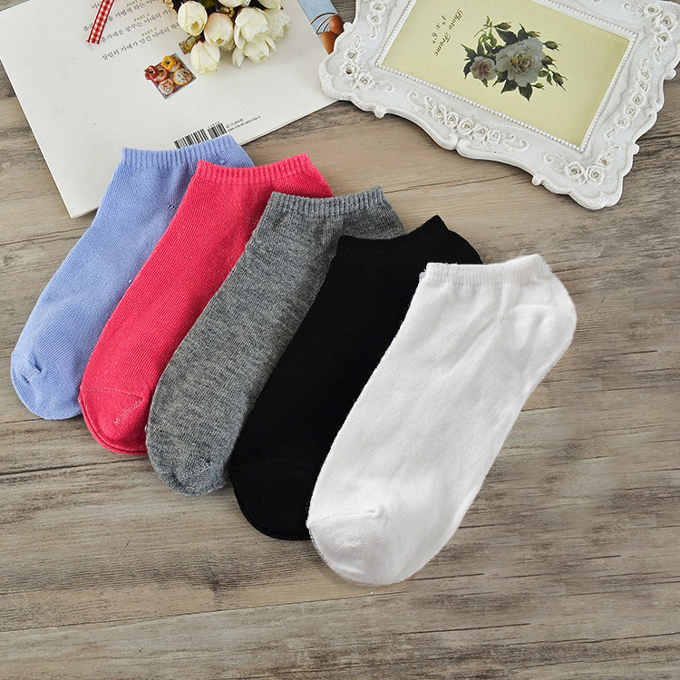 . Socks mens và womens chung hỗn hợp vài bộ trang phục mùa xuân và mùa hè bộ vớ bông vô hình giúp đỡ thấp xu hướng sóng cạn vớ