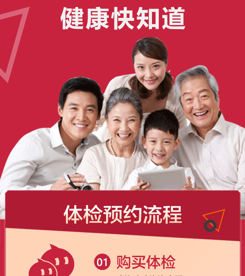 第2件0元 美年/慈铭通用 升级成人白金体检卡 图5