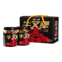 Marine Red Power Weihai Special Produce Shandong Special Beef Meat Sauce Mixed With Rice Dish Chili Sauce Mix Noodles