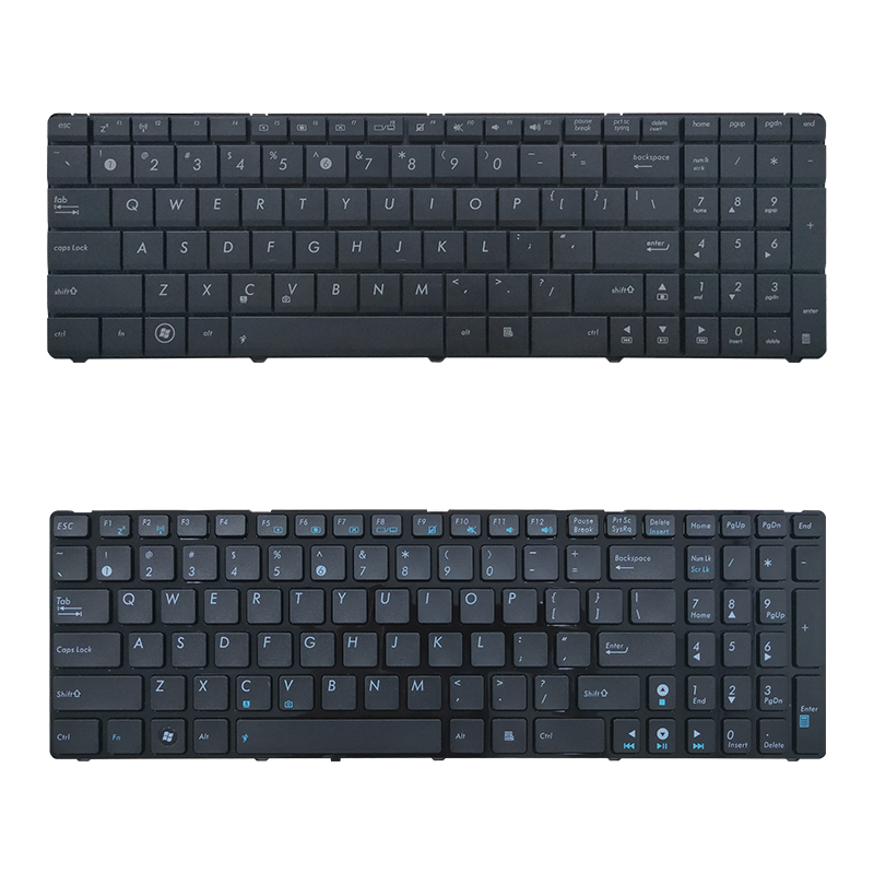 Suitable for Asus N61J N53S A53S K53S X55V X54H X53S N53Sv K55Dr K52D N73J A52Jc P53S X55V N73J N73S P53S Keyboard