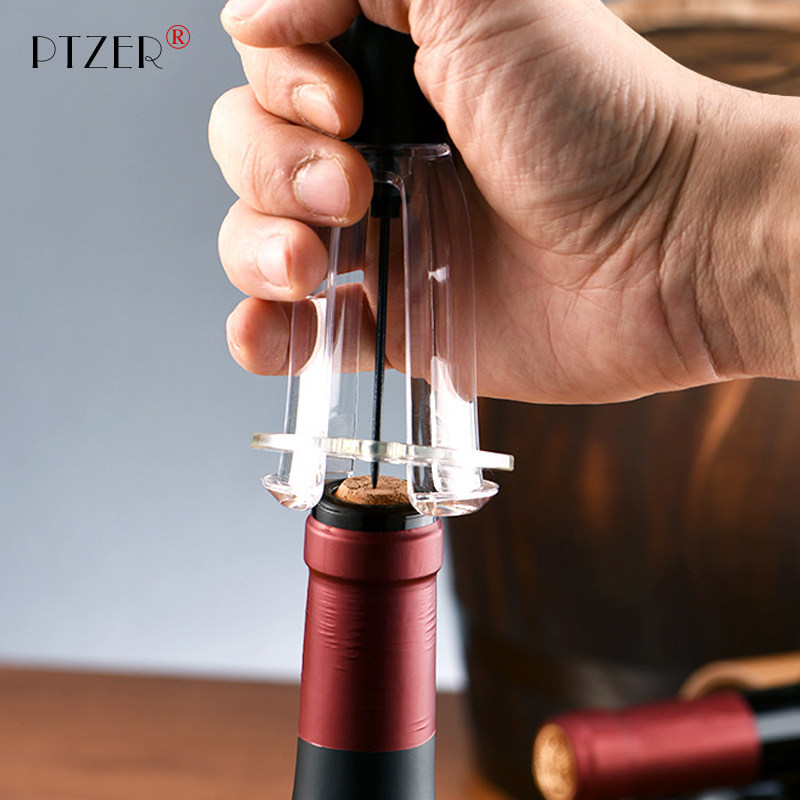 PTZER red wine air pressure bottle opener wine opener gift wine cap knife cutting tin knife household simple bottle opener