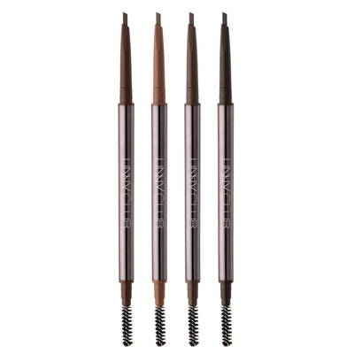 unny眉笔防水持久不脱色极细初学者化妆师眉刷细头自然正品灰棕色